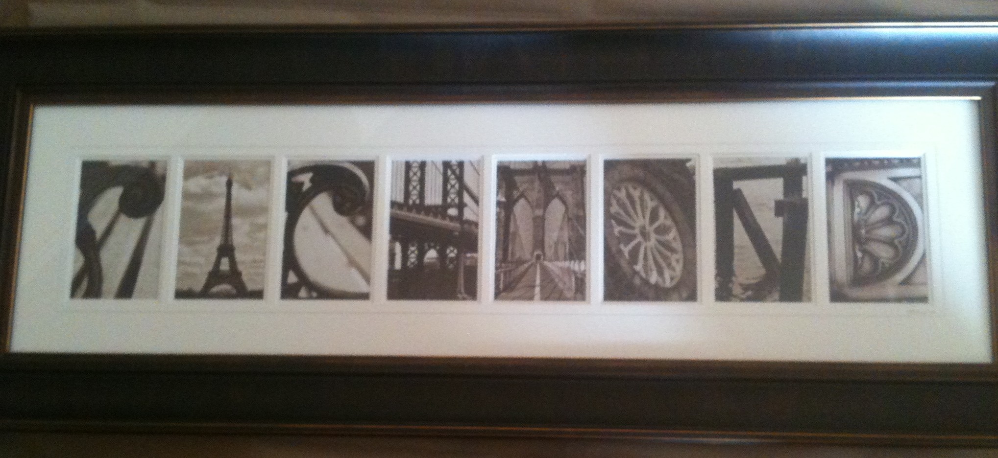 Alphabet Photography: The perfect gift or accent to your home!