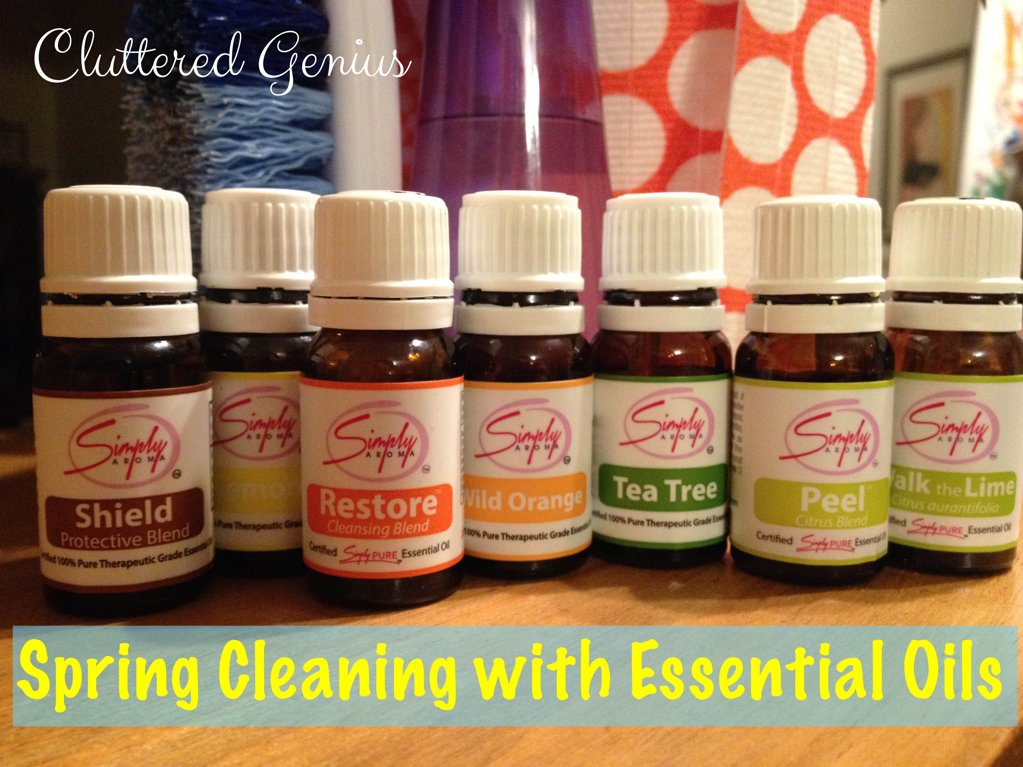 Blessings: Spring Cleaning with Essential Oils (Day 21)
