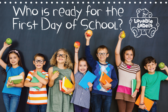 Lovable Labels First Day of School Contest