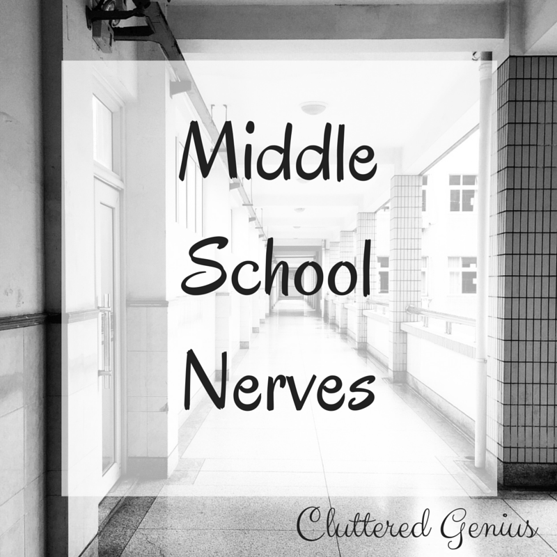 M, N: Middle School Nerves #AtoZChallenge