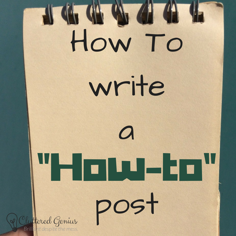 Steps for Writing a How-To Post