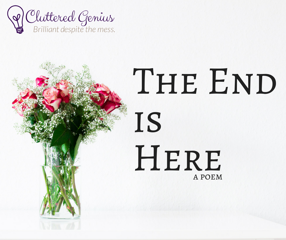 end is here poem image