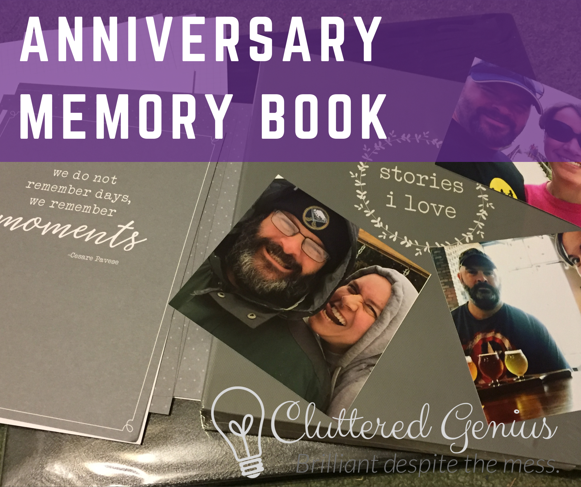 Anniversary Memory Book